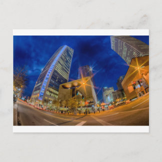 morning sunrise charlotte north carolina city skyl postcard