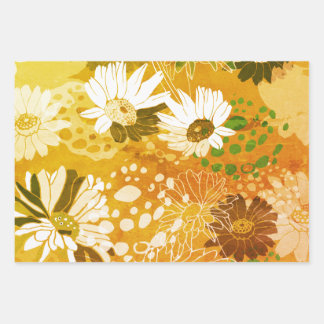 Morning Sunshine Wrapping Paper Sheet