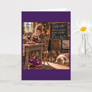 Morning Survival Greeting Card
