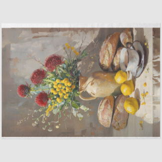 Morning Tea Australian Natives  Decoupage Paper