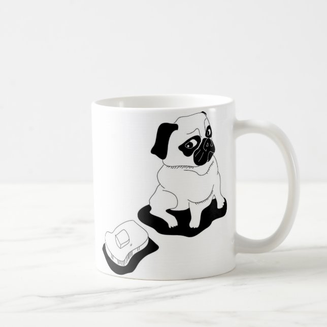 Morning toast coffee mug (Right)