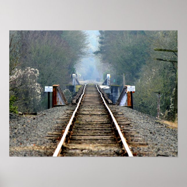 Morning Tracks Poster (Front)