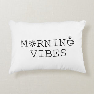 Morning Vibes Accent Pillow