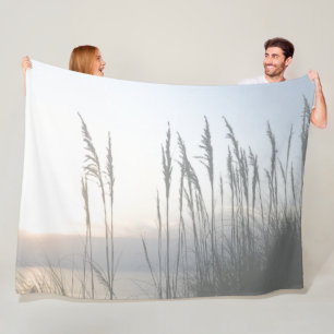 Morning Whisper Fleece Blanket