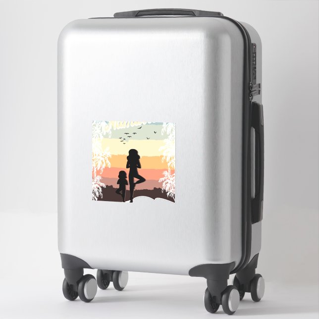 morning yoga with mum (Suitcase)