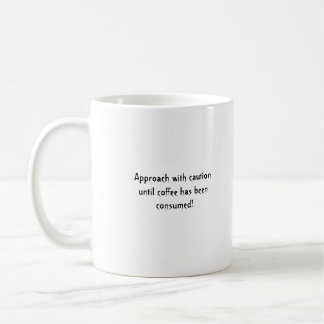 Mornings are ghoulish til I get coffee Mug