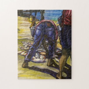 Morning's Catch, Harbour Island Jigsaw Puzzle