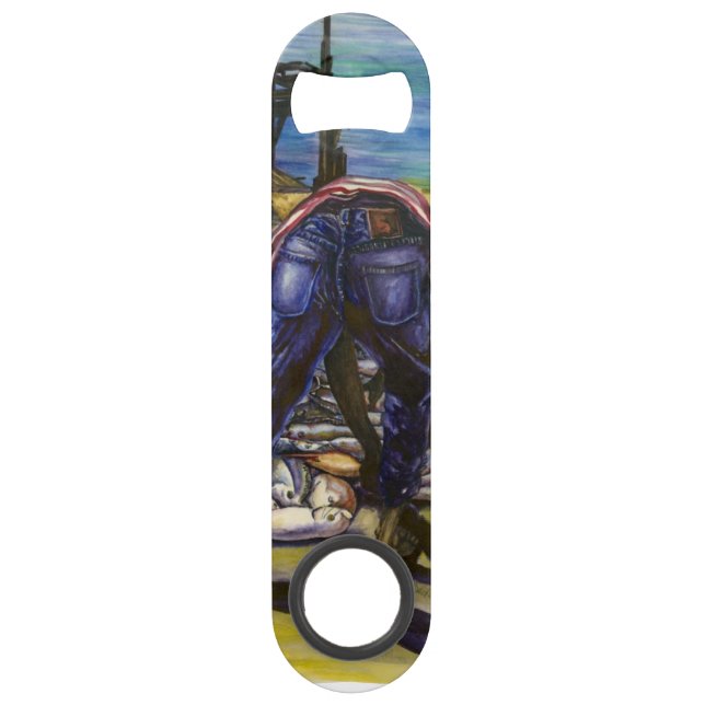 Morning's Catch, Harbour Island Speed Bottle Opener (Front)