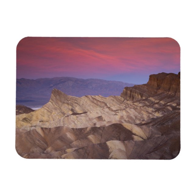 Mornings first light on  Zabriskie Point and 2 Magnet (Horizontal)