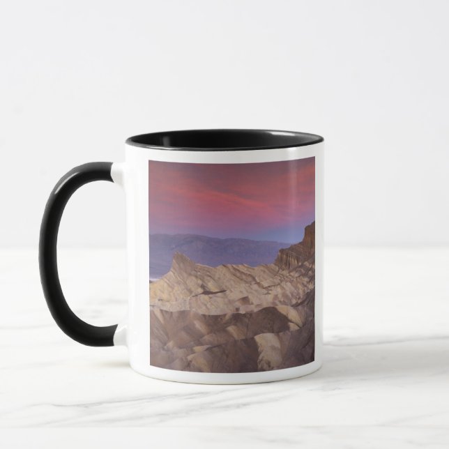 Mornings first light on  Zabriskie Point and 2 Mug (Left)