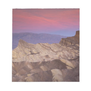 Mornings first light on Zabriskie Point and 2 Notepad