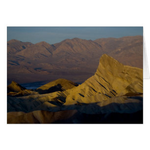 Mornings first light on Zabriskie Point and 3
