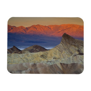 Mornings first light on Zabriskie Point and Magnet