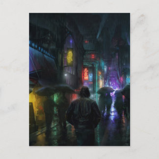 Mornings For People Of The Night Postcard