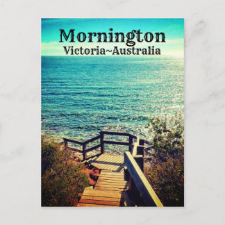 Mornington, Victoria, Australie Carte postale Vint