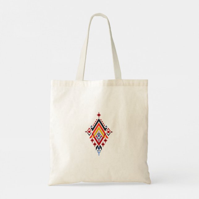  Moroccan Amazigh heritage Tote Bag (Back)