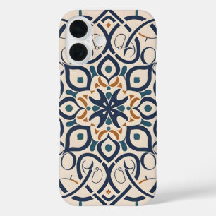 Moroccan Andalusian decorations iPhone 16 Case