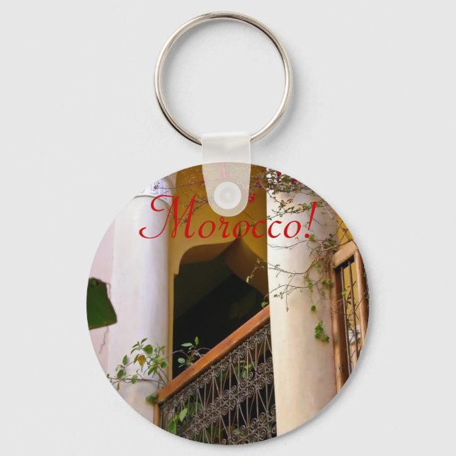 moroccan architecture keychain (Front)