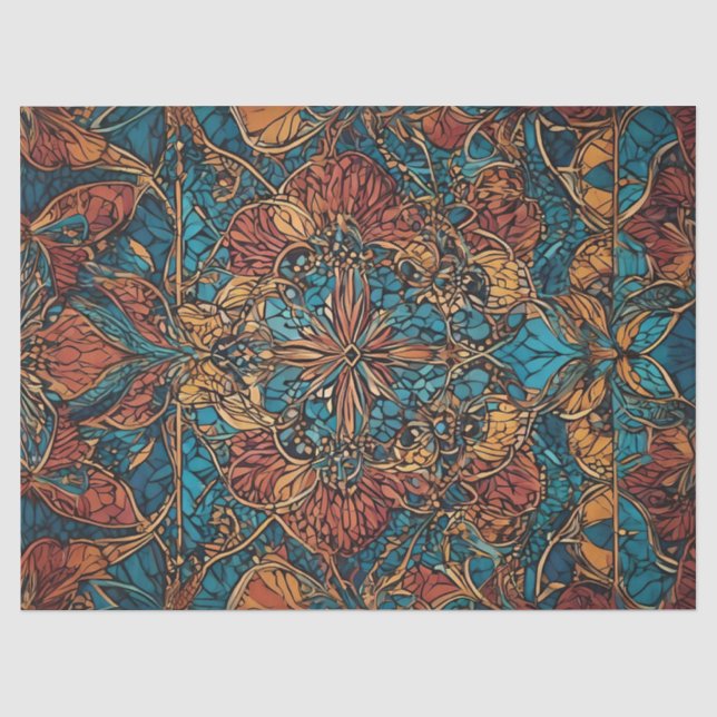 Moroccan Art Tissue Paper (Front)