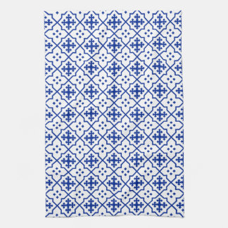 Moroccan Blue Kitchen Towel