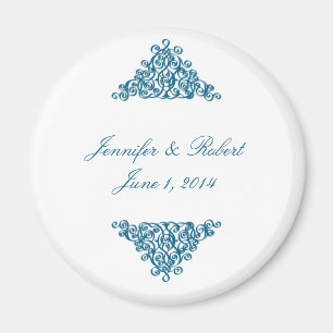 Moroccan Blue Magnet