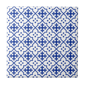 Moroccan Blue Tile