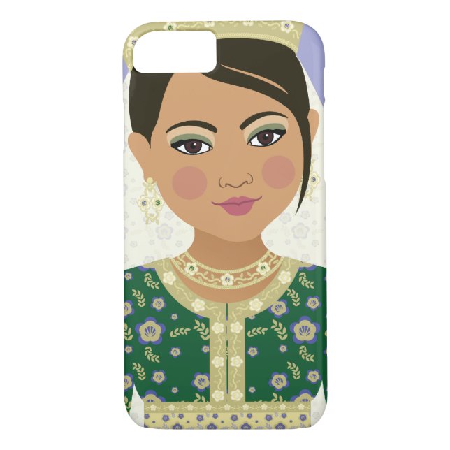 Moroccan Bride Matryoshka Case (Back)