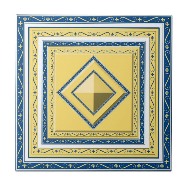 Moroccan Diamond Tile (Front)