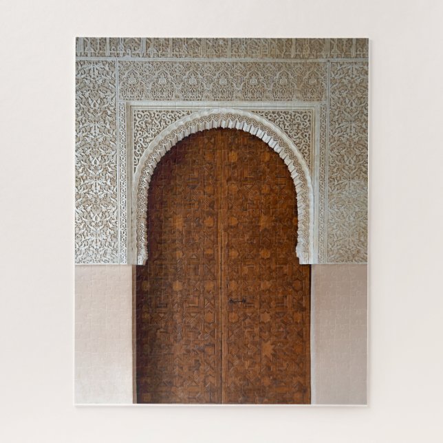 Moroccan Door Jigsaw Puzzle (Vertical)