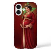 Moroccan Expecting Mother Personalized Phone Case 