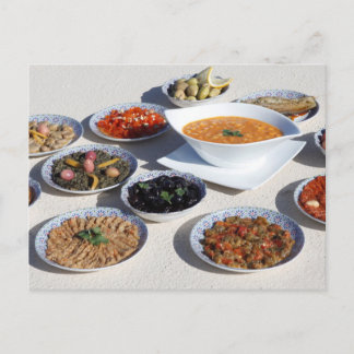 Moroccan Food - Moroccan Tagine Postcard