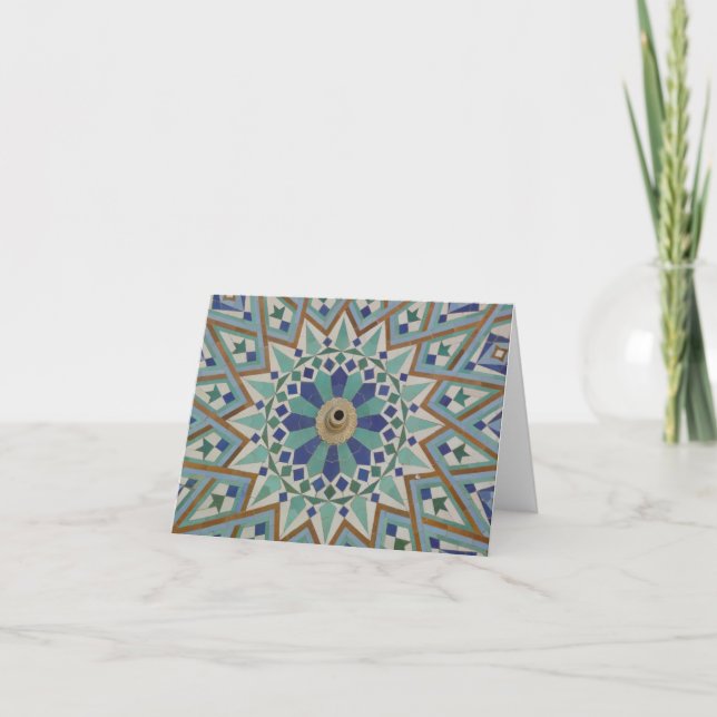 Moroccan Fountain Card (Front)
