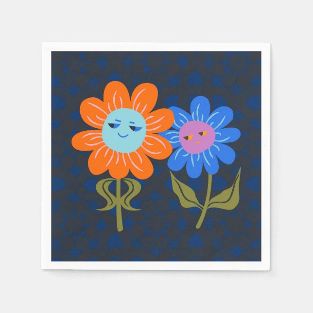 Moroccan Happiness Napkin (Front)