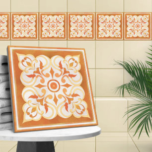 Moroccan Harvest Gold Yellow Tile