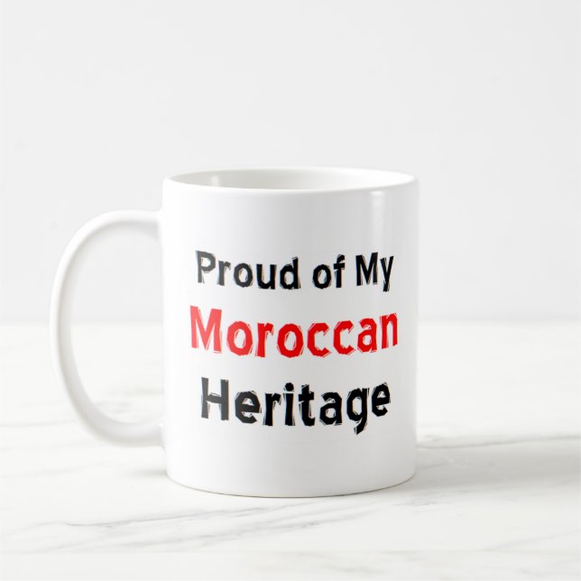moroccan heritage coffee mug (Left)