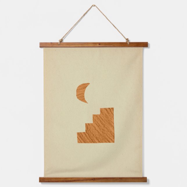 Moroccan inspired hanging tapestry (Front)