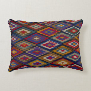 Moroccan Kilim Boho design Accent Pillow