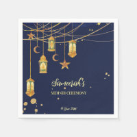 Moroccan lanterns starry night personalized Mehndi