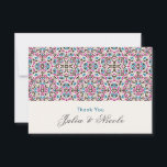Moroccan Lattice Geometric Mandala Wedding<br><div class="desc">Beautiful Invitation to celebrate Special occasions and festivals comes with digital and E-invitation as per your request. We would love to replicate our designs to make multiple products like rsvp cards, labels envelopes, and more. Customization is available for ready to print on request at info@shamaurcreatif@gmail.com. Look Forward to hearing from...</div>