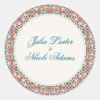 Moroccan Lattice Geometric Mandala Wedding