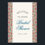 Moroccan Lattice Geometric Mandala Wedding Poster<br><div class="desc">Beautiful Invitation to celebrate Special occasions and festivals comes with digital and E-invitation as per your request. We would love to replicate our designs to make multiple products like rsvp cards, labels envelopes, and more. Customization is available for ready to print on request at info@shamaurcreatif@gmail.com Look Forward to hearing from...</div>