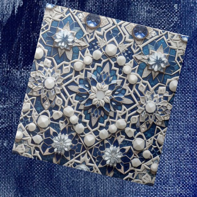 Moroccan Mediterranean Faux Diamond Tile Pattern (Creator Uploaded)