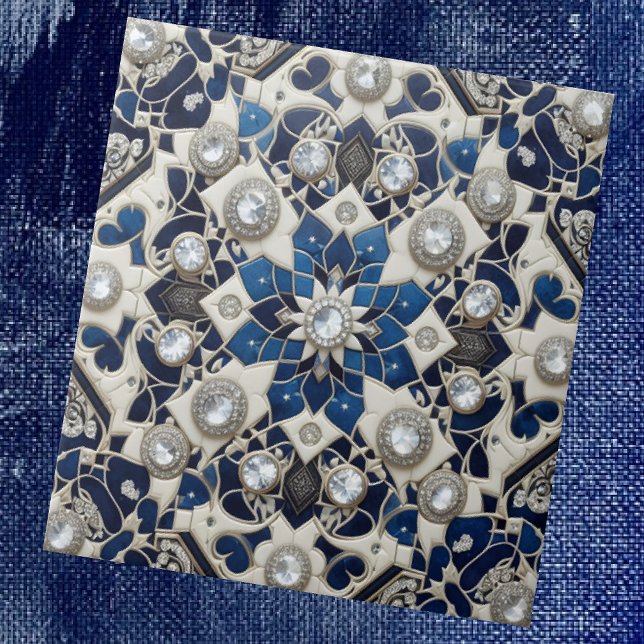 Moroccan Mediterranean Faux Diamond Tile Pattern (Creator Uploaded)