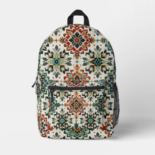 Moroccan Melody Printed Backpack
