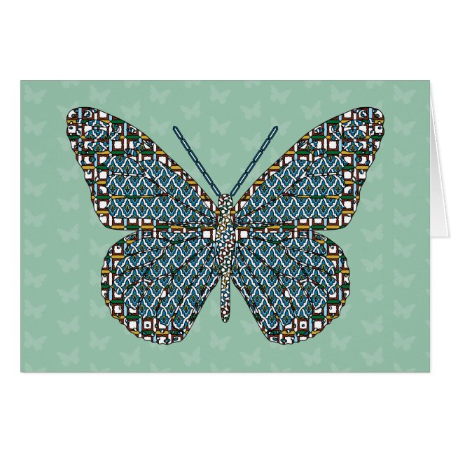 Moroccan Monarch Card (Front Horizontal)