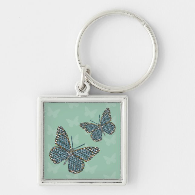 Moroccan Monarch Keychain (Front)