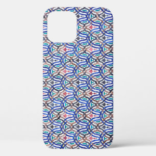 Moroccan mosaic: colourful traditional design. iPhone 12 case