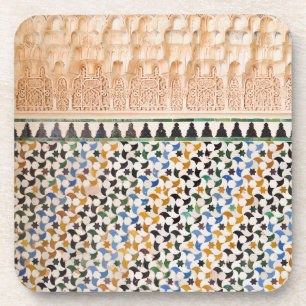 Moroccan Mosaic Patterned Drink Coasters