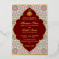 Moroccan Mosaic Terracotta Stones Islamic Wedding 