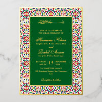 Moroccan Mosaic Terracotta Stones Islamic Wedding 